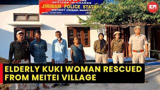 Manipur: Police rescues 64-year-old Kuki woman from Meitei village, praise Meira Paibis, volunteers