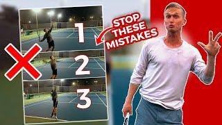 3 Drills To Transform The 3 Most Common Serve Mistakes