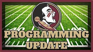 Florida State at The Voice of College Football / PROGRAMMING UPDATE