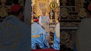 His Holiness Pope Peter III blessing @ the Pontifical Mass www.palmarianchurch.org #palmarianchurch