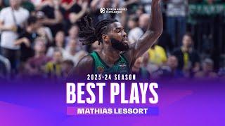 BEST CENTER I Mathias Lessort EuroLeague 2023-24 highlights