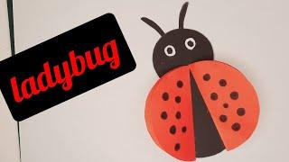 how to make ladybug||lady bug making easy craft||zenith creation