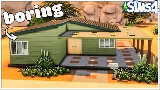 Renovating Sandtrap Flats  The Sims 4: Speed Build No CC