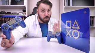 Die neue PS4 SLIM - "Days of Play" Limited Edition PlayStation 4 Konsole - Deutsch