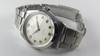 Steel Tudor / Rolex Oyster Prince Ref. 7995 vintage wristwatch, circa 1966