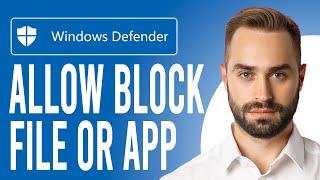 How to Allow Threats in Windows Defender (How to Allow Blocked File or App on Microsoft Defender)