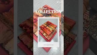 Khaddar print suit 3PC new collection AL Gelaan cloth shop