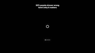 90% people shower wrong | shower timing | shower tips | #shower #food #shorts