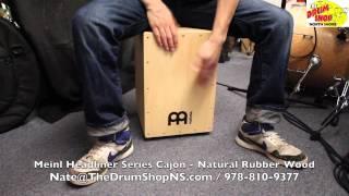 Meinl Headliner Series Cajon - Natural Rubber Wood - The Drum Shop North Shore