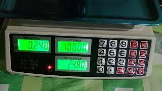 tutorial paano gamitin ang digital scale