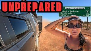 REMOTE OUTBACK TRAVEL in a CARAVAN.. what could go wrong | Kalgoorlie - Great Central Road