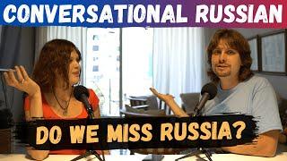 Learn Russian Conversation   Living Far Away From Home with English subtitles