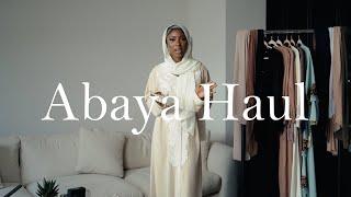 Abaya Haul | Modest Try On Haul | Aisha Alabi