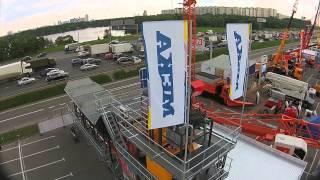 Бетонный завод МЕКА MEKAMIX 60 COMPACT на выставке СТТ 2015