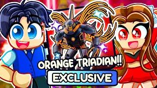 I Spent $934,345 On The NEW ORANGE TRIADIAN In Roblox SKIBIDI TOWER DEFENSE!