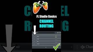 FL Studio Tips - Channel routing to the mixer #flstudio #flstudiotutorial