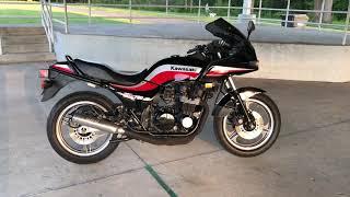 1984 Kawasaki GPZ750 walk-around and start up