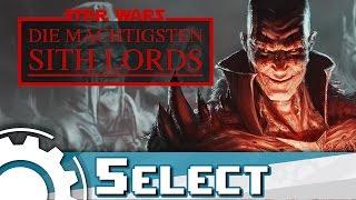 Star Wars: die mächtigsten Sith Lords (mit Dekarldent)