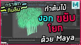 [กราฟิกกันลืม] ทำต้นไม้งอกด้วย Maya EP.1 | Giggswill