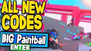 BIG Paintball CODES *3000 FREE * All NEW WORKING BIG Paintball CODES Roblox