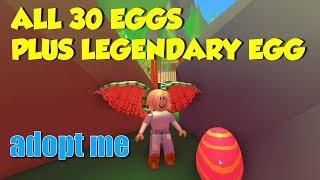 Adopt Me Easter Egg Hunt 2019 - All 30 + Legendary Egg Locations (EASY)