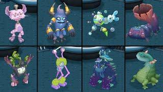 ALL Monsters Wublin Island Fanmade | My Singing Monsters