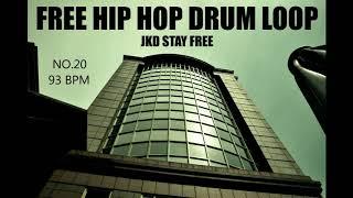 FREE HIP HOP DRUM LOOP NO.20 - 93 BPM