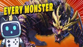 Каждый монстр в Monster Hunter Rise and Sunbreak