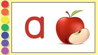 ABC Funland: Learn to Write Small English Letters with Pictures and Catchy ABC Song for Preschoolers