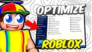  Ultimate Guide to Optimize Roblox for 300+ FPS & Lower Ping!  (FPS BOOST & LAG FIX)