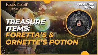 How to Craft Foretta's & Ornette's Blessed Potion: Orzeca's Treasure - Black Desert Mobile (2023)