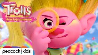 Trolls IMPOSSIBLE Ring Toss Challenge | Fun Fair Surprise | TROLLS