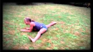 Gymnastics routine girls