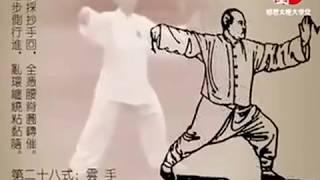 Yang Cheng Fu traditional Yang-style Tai chi---taolu "85"