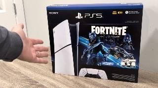 PS5 Slim Fortnite Bundle Unboxing! Black Friday Deal