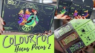 NEW ColourPop Hocus Pocus Collection 2022 | Close Ups, Swatches, Prices + Comparisons