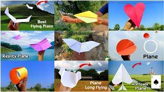 10 Best Flying Paper Plane, Amazing Paper Plane Making, Technokriart