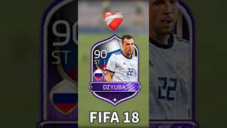 ARTEM DZYBA in FIFA MOBILE 23 vs ARTEM DZYBA in FIFA MOBILE WORLD CUP 2018 #fifamobile #fifamobile23