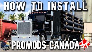 How to install ProMods Canada for ATS (2022 - step by step, easy install)