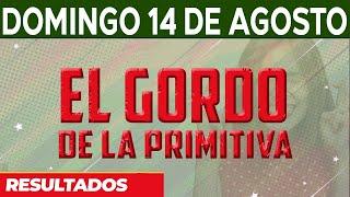 Resultado del sorteo El Gordo de la Primitiva del Domingo 14 de Agosto del 2022.