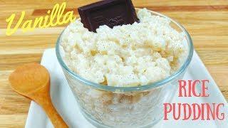 RICE PUDDING alla VANIGLIA | Ricetta - SugarDany