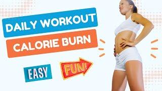 15-Minute EASY & FUN Workout | CALORIE BURN  No Jumping