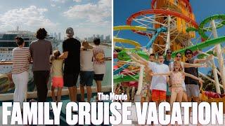 SAILING ON OASIS OF THE SEAS CRUISE SHIP FOR THE FIRST TIME | FIRST FAMILY OASIS CRUISE | THE MOVIE