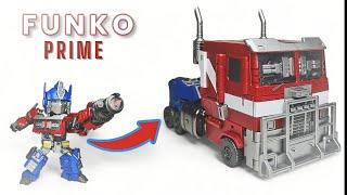 ROBOT TO TRUCK MODE TRANSFORMATION | LASER CAT TOY STEEL HEAD COMMANDER | ROTB CHIBI PRIME