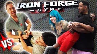 Faze Boys Arrive, NMP Gets Tossed and StrongWaifu Deadlift | Iron Forge Gym Moments #20