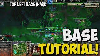 Warcraft 3 - Custom Castle Defense BASE Tutorials (5 BASES w/ Timestamps)