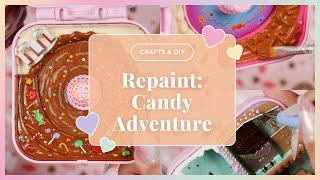 CRAFTS Polly Pocket Repaint #6: Candy Adventure Hidden Hideouts