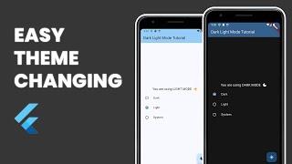 ️How to switch theme easily in flutter | Full Tutorial