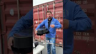 No Power? No Problem. This Solar Vent Keeps Your Container Cool & Dry ️ | USA Containers
