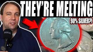 Coin Show SHOCK - Silver Below Spot & 90% Being MELTED?!